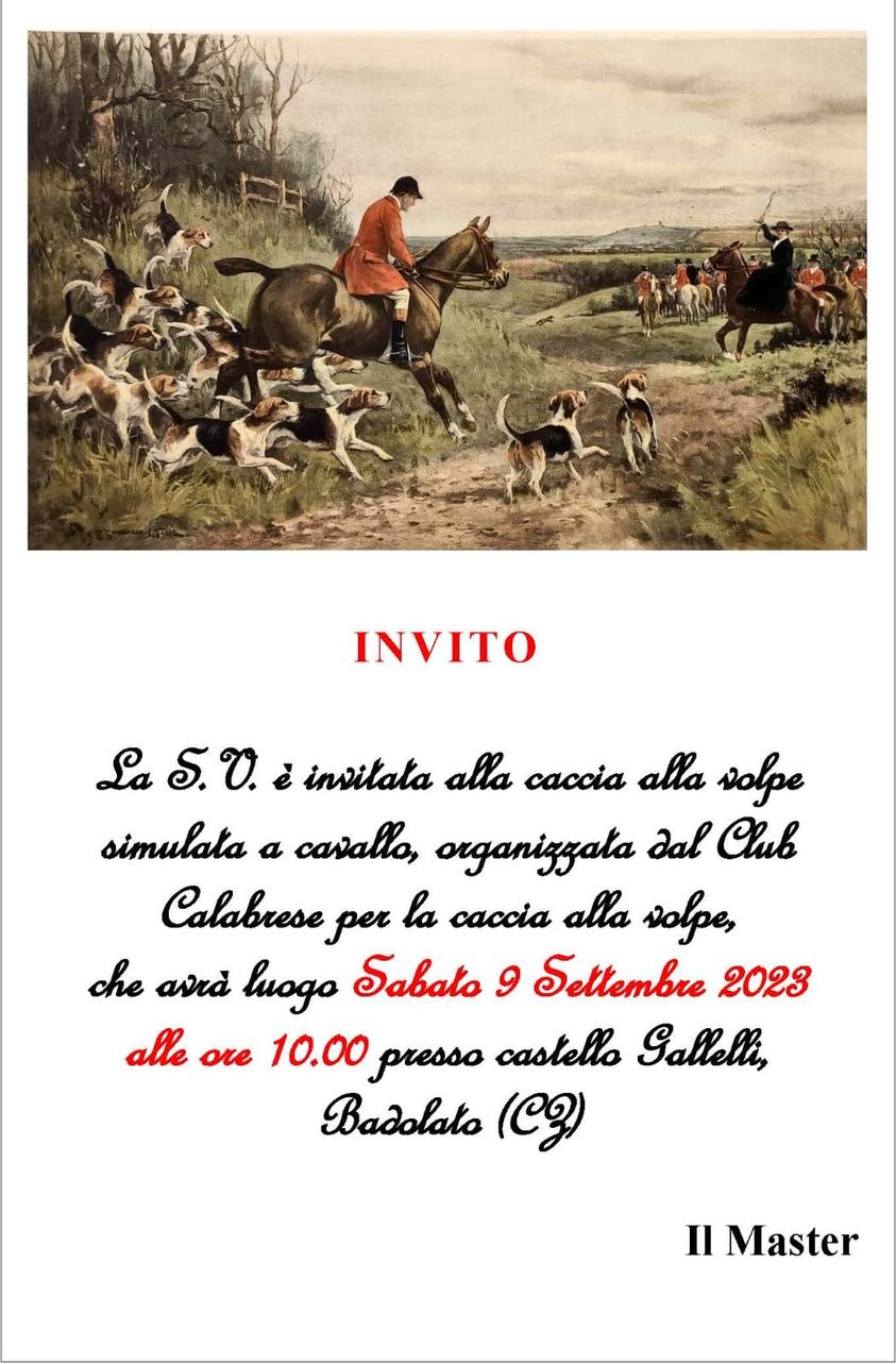 Caccia la volpe